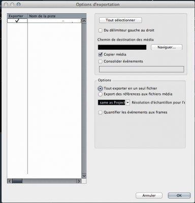 Export AAF Nuendo to Pro Tools.png (171.78 Kio) Consulté 9386 fois Export AAF Nuendo to Pro Tools